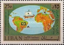 Ship enroute to south America