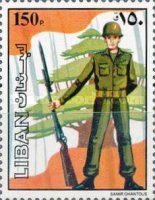 Soldier and cedar