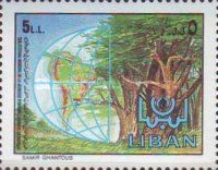 Trees and globe