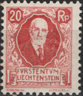 Johann II (1840-1929), 85th birthday