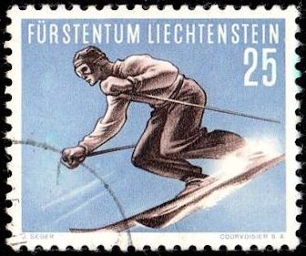 Ski downhill