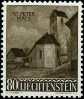 Chapel of St. Peter, Mals-Balzers