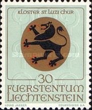 Lion, coat of arms of the monastery St. Luzi-Chur