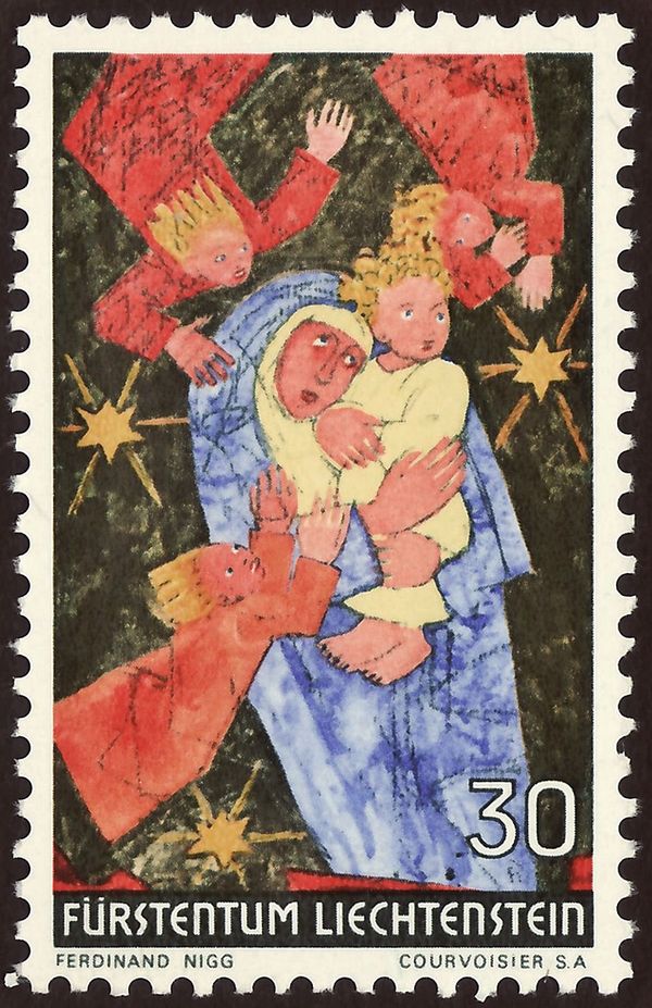 Madonna and angels