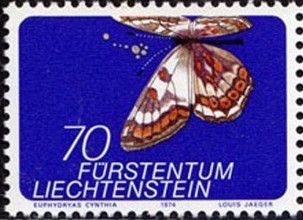 Cynthia's Fritillary (Euphydryas cynthia)