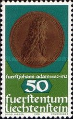 Prince Johann Adam, medal 1694