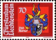 Arms of Georg Marxer