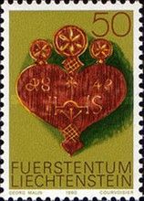 Decorative Heart for the Driving of Cattle from Alpine Pastu