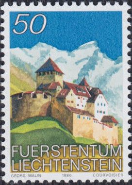 Castle, mountains