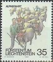 Return of Cattle from Alps