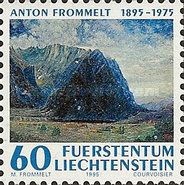 Falknis Group, by Anton Frommelt (1895-1975)