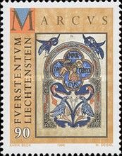 Symbols of Evangelists, Mark