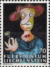 Jeune Fille en Fleur, Enrico Baj