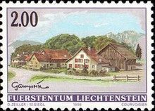 Rural houses, barns, Gamprin