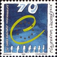 50th Anniversary of Council of Europe - Emblem