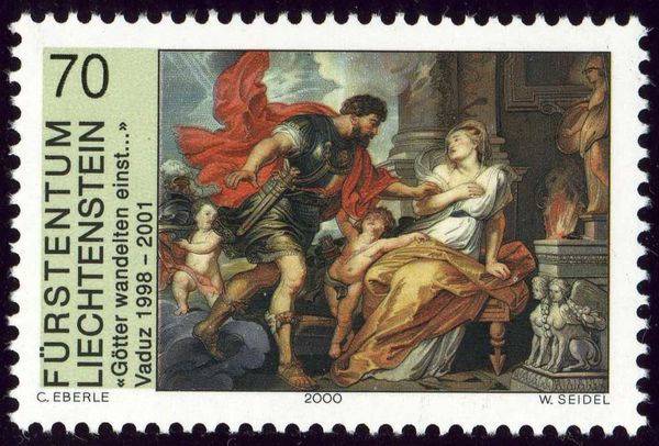 "Mars and Rhea Silvia", Peter Paul Rubens