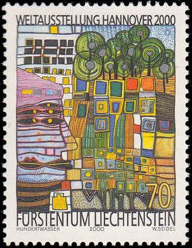 Fragrance of Humus by Friedensreich Hundertwasser