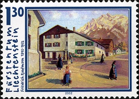 Schaan, by Friedrich Kaufmann (1892-1972)