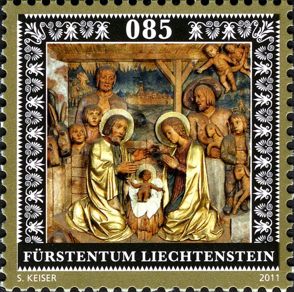 Krippe in der Pfarrkirche St. Gallus, Triesen