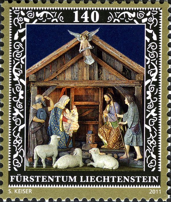 Krippe in der Pfarrkirche Mariä Himmelfahrt, Bendern