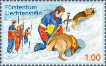 Avalanche rescue-dog handler