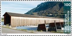 Old Rhine Bridge between Vaduz and Sevelen