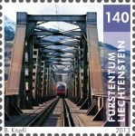 Railway bridge between Schaan and Buchs