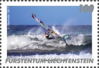 Winter Storm Windsurfing