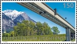 Europa CEPT 2018 - Bridges : Foot Bridge, Balzers