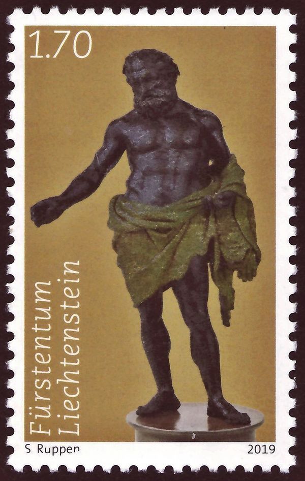 Hercules with Lion Skin by Antico