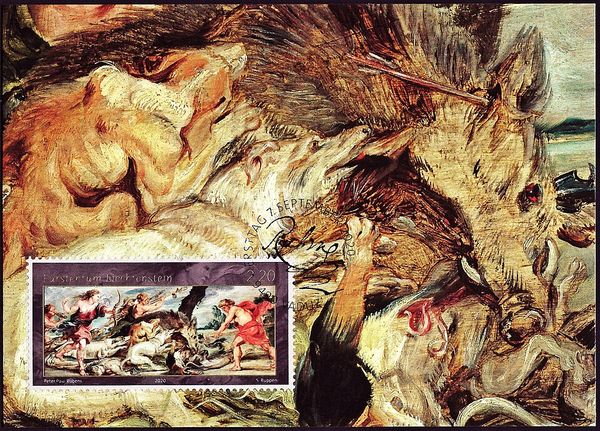 The Hunt of Meleager and Atalante by Pieter Paul Rubens