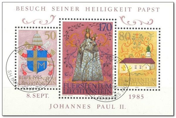 Pope Johannes Paulus II- Visit