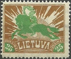 Horseman with Torch