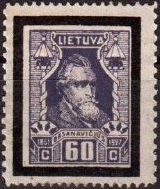 Mourning Issue - Jonas Basanavičius (1851-1927)