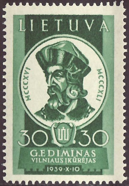 Portrait of Gediminas