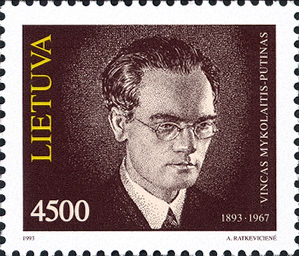 Birth Centenary of Vincas Mykolaitis-Putinas (1893-1967)