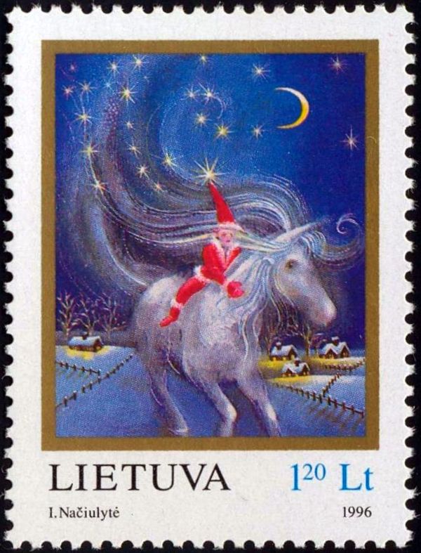Elf Riding on Pegasus