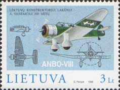 Plane ANBO-VIII (Light Bomber) and Diagrams