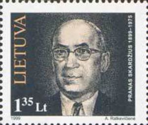 Birth Centenary of Pranas Skardžius (1899-1975)