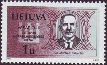 Portrait of Saliamonas Banaitis (1866-1933)