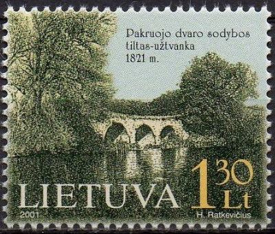 Bridge-dam of Pakruojis Manor Estate (1821)