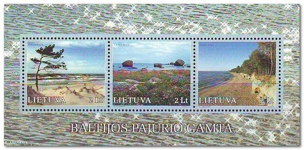 Coast Near the Resort Town of Palanga, Lithuania