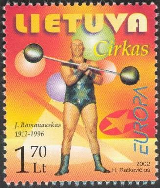 Jonas Ramanauskas (1912-1996) - Circus Strongman