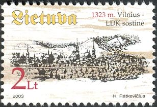 Vilnius - Capital of the Great Duchy of Lithuania (1323 AD)