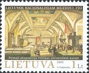 First Exhibition in the Hall of Vilnius University
