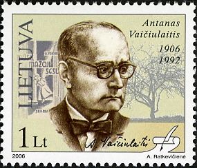 Birth Centenary of Antanas Vaičiulaitis (1906-1992)