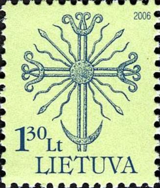 Top of the Monument in Vaizgakiemis