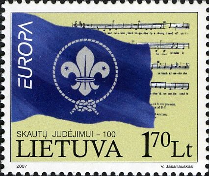 Flag of World Scout Organization