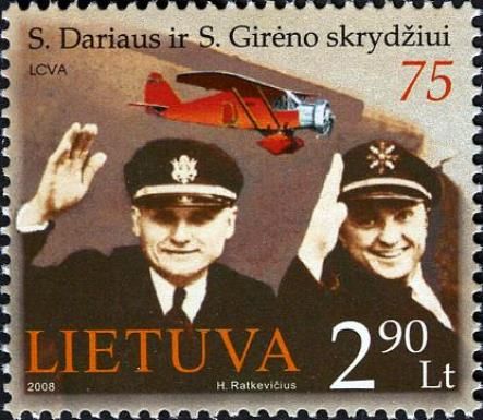 75th Anniversary of S. Darius and S. Girėnas Flight