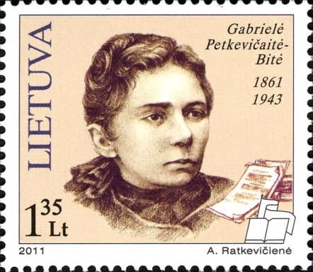 150th Birth Anniv of Gabrielė Petkevičaitė-Bitė (1861-1943)